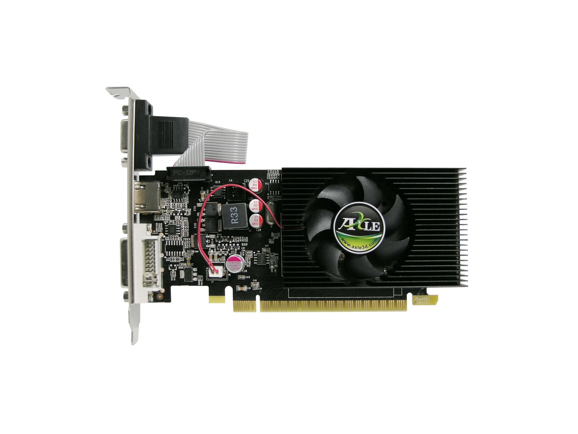 Axle NVIDIA GeForce GT 730 2GB DDR3 128-Bit Ekran Kartı AX-GT730/2GD3P8CDIL