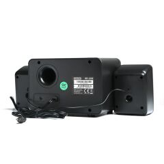 DARK DK‑AC‑SP215 Total 11W RMS 2+1 USB Speaker (Bluetooth 5.0, 3.5 mm AUX, LED Işık, Subwoofer, 45 Hz‑18 kHz)
