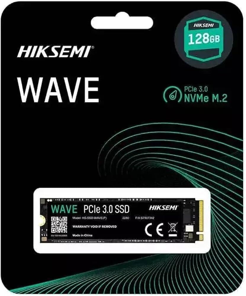Hiksemi 128GB SSD WAVE m.2 NVMe HS-SSD-WAVE(P) 128G