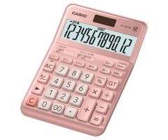 Casio DF-120FM-PK 12 Haneli Pembe Masa Üstü Hesap Makinesi - Vergi ve Kar Marjı Fonksiyonlu