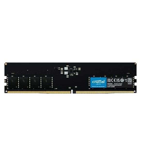 Crucial 32GB DDR5 5600MHz CL46 UDIMM Masaüstü RAM (CT32G56C46U5)