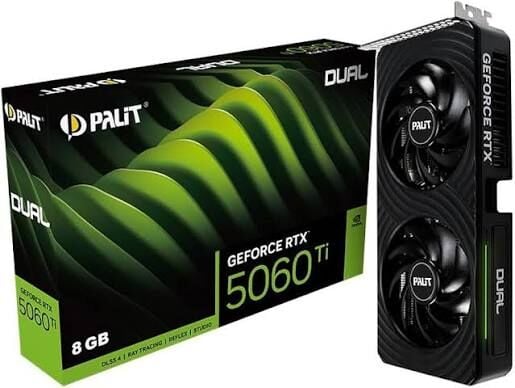 Palit RTX5060Ti Dual 8GB 128Bit GDDR7