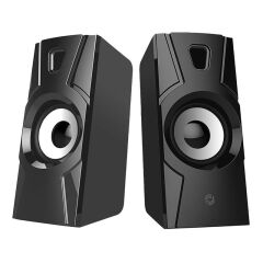 Frisby FS‑2140U Siyah 2.0 Kanal USB‑Beslemeli Hoparlör Sistemi 6 W RMS (12 W Peak) 3.5 mm Jack