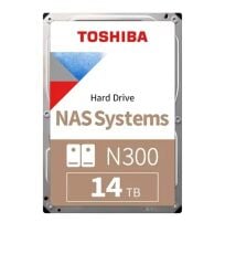 Toshiba N300 14TB 3.5'' 7200RPM 256MB Cache SATA 3 NAS Dahili Hard Disk (HDWG51EUZSVA)