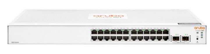 HPE Aruba Instant On 1930 24G 24 Port Gigabit PoE+ 4SFP/SFP+ 195W Switch (JL683B)