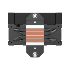 Rampage Frosty RM-C200 Siyah ARGB 120mm PWM 87 CFM 180W TDP AM5/LGA1851 Uyumlu İşlemci Soğutucu