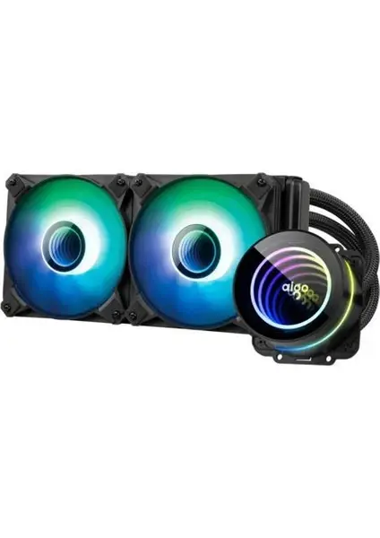AIGO DO240 ARGB LCD 240mm Beyaz Sıvı Soğutma 1851/AM5