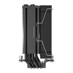 Rampage Frosty RM-C180 Siyah ARGB 120mm PWM 87 CFM 180W TDP AM5/LGA1851 Uyumlu İşlemci Soğutucu