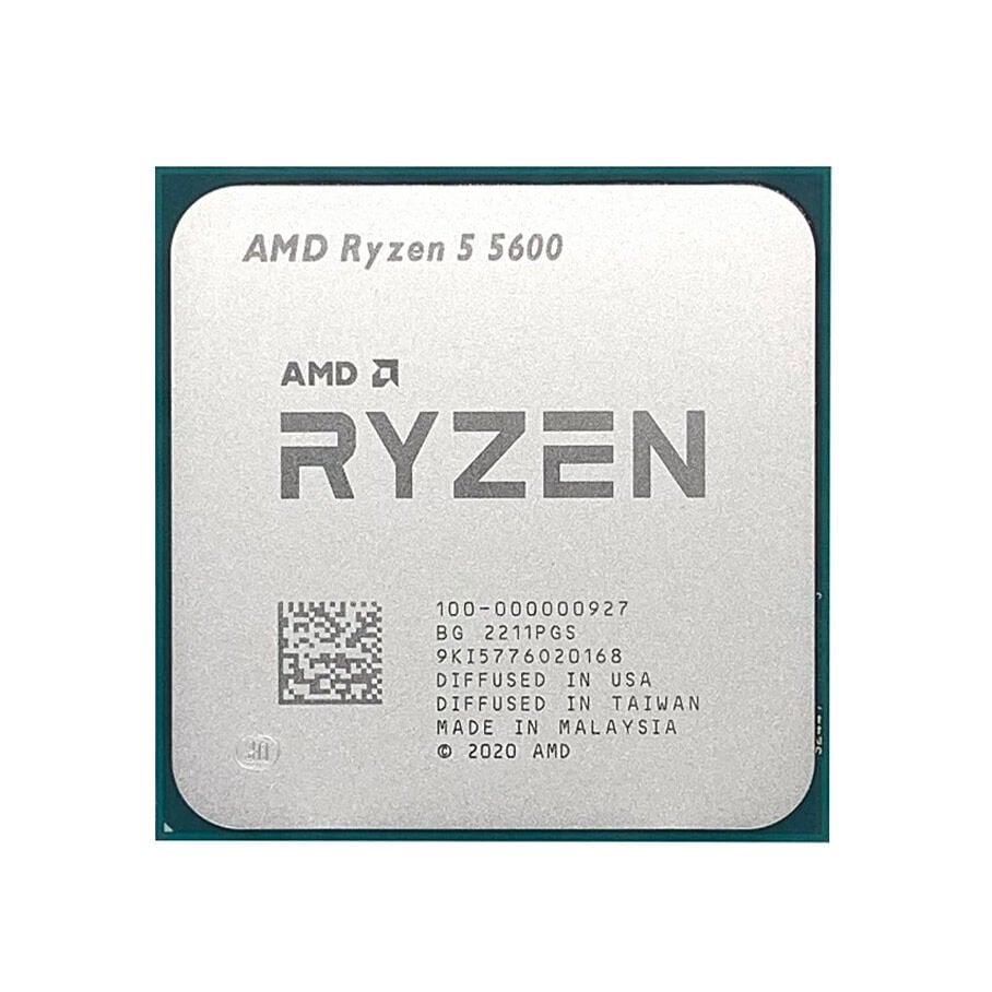 AMD Ryzen 5 5600 3.5GHz 32MB AM4 TRAY 65W (Grafik Kart YOK, Fan YOK)