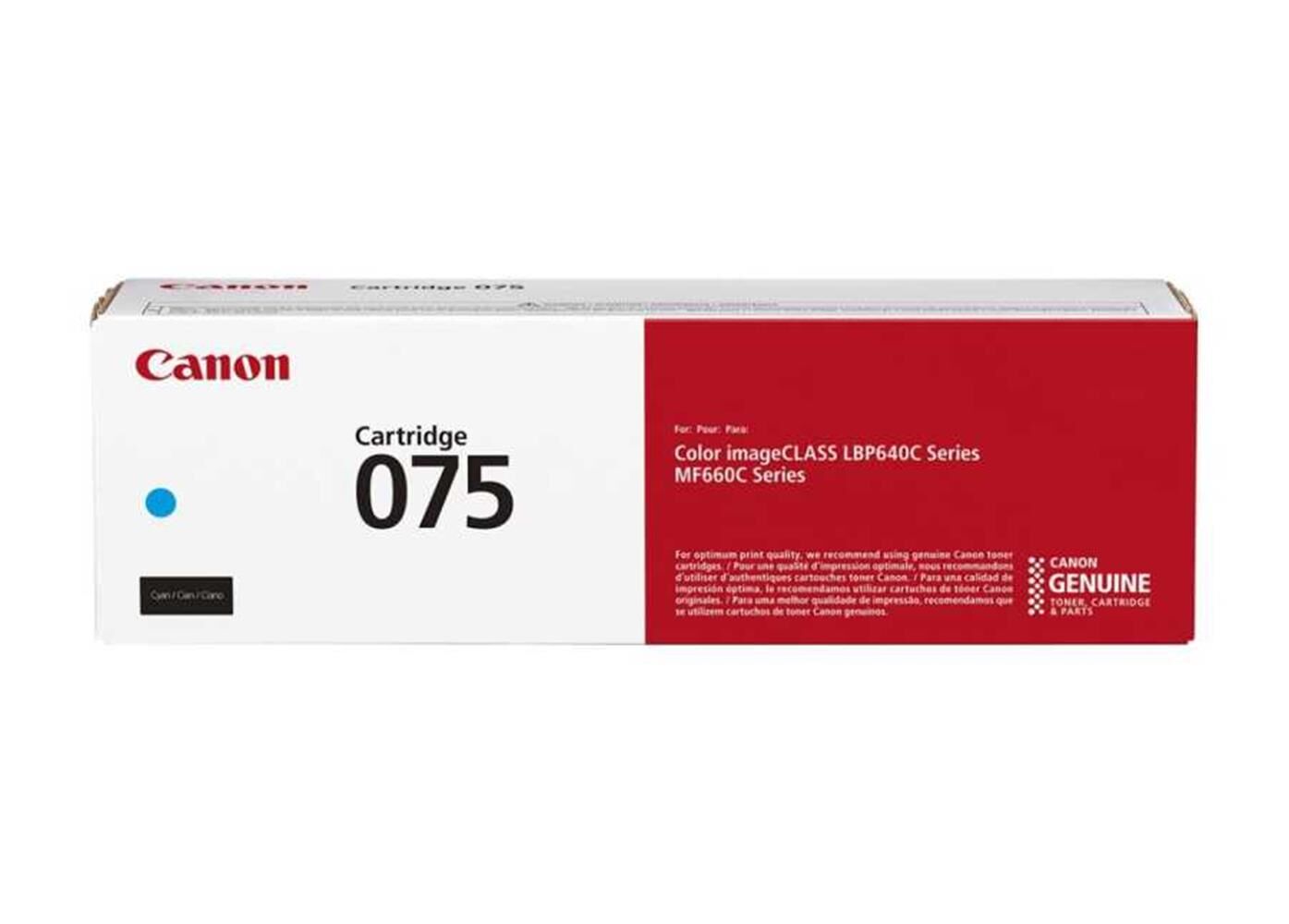 Canon 075 Siyah (Black) Orijinal Toner Kartuşu - 1.400 Sayfa (i-SENSYS LBP122cx / MF272dw / MF275dw / MF664 Uyumlu)