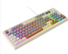 Everest KB-79 Silent Pro Gri-Mavi-Gri-Kahve RGB Q Membrane Sessiz Oyuncu Klavyesi
