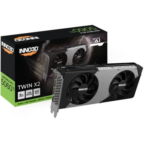 Inno3D GeForce RTX 5060 Ti Twin X2 8GB 128-Bit GDDR7 Ekran Kartı