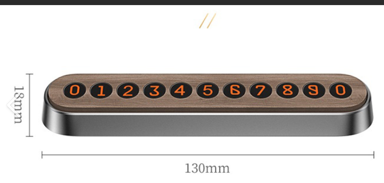 Megatech Temporary Parking Aç Kapa Geçici Park Numaratör Araç Telefon Numaratörü