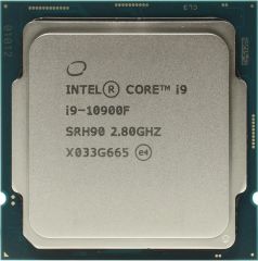 Intel Core i9-10900F Tray 2.8 GHz (Base) – 10. Nesil Comet Lake, 10 Çekirdek/20 Thread, 20 MB Smart Cache, LGA1200 (Kutusu Yok – Fansız, 65 W TDP) İşlemci