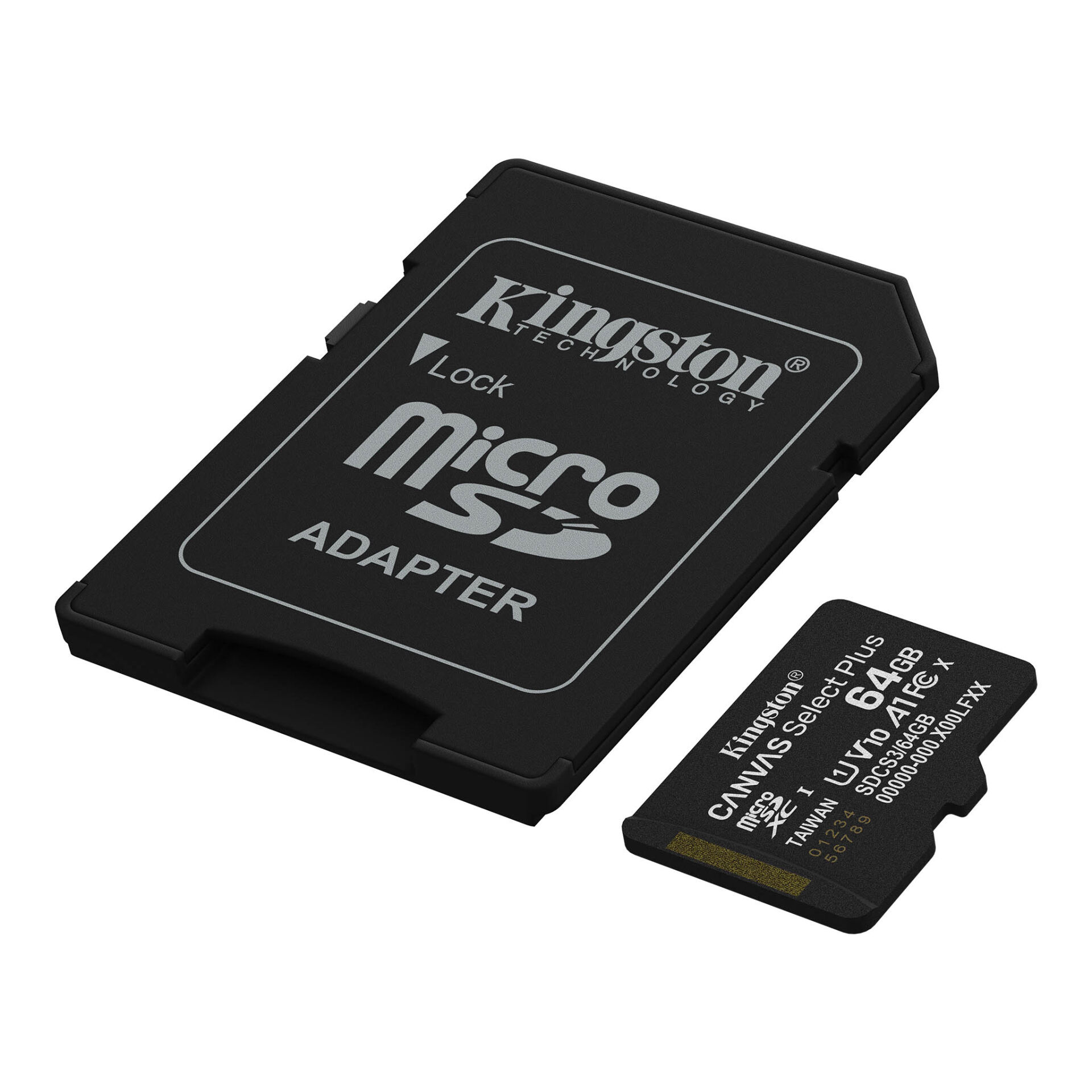64GB KINGSTON MICROSD CANVAS SELECT PLUS A1 SDCS3/64GB