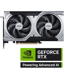 MSI GeForce RTX 5060 Ti 8G VENTUS 2X OC PLUS 8GB GDDR7 128‑Bit PCI Express Gen 5.0 x16 (3×DisplayPort v2.1b + 1×HDMI 2.1b) (Boost OC: 2617 MHz) Siyah
