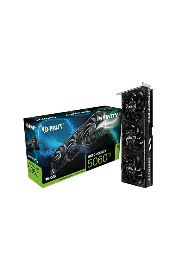 Palit GeForce RTX 5060 Ti Infinity 3 16GB 128-Bit GDDR7 Ekran Kartı
