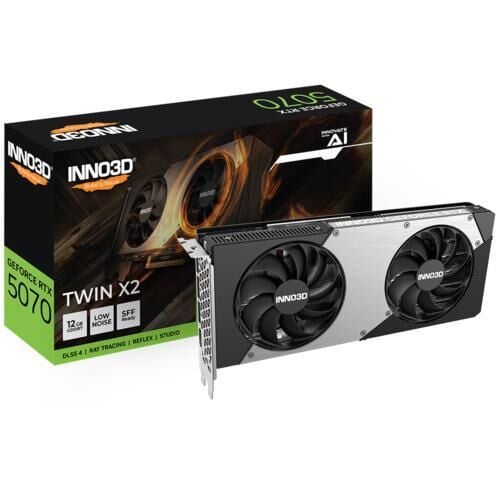 Inno3D GeForce RTX 5070 Twin X2 12GB 192-Bit GDDR7 Ekran Kartı