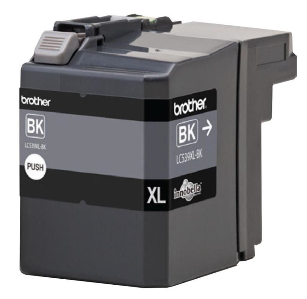 Brother LC539XLBK Black (Siyah) High Yield Orijinal Mürekkep Kartuşu - DCP-J100 / DCP-J105 / MFC-J200 Serisi Uyumlu