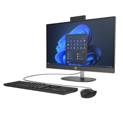 HP ProOne 240 G10 23.8'' Ultra 7-155U 16GB 512SSD FDOS Siyah AIO PC
