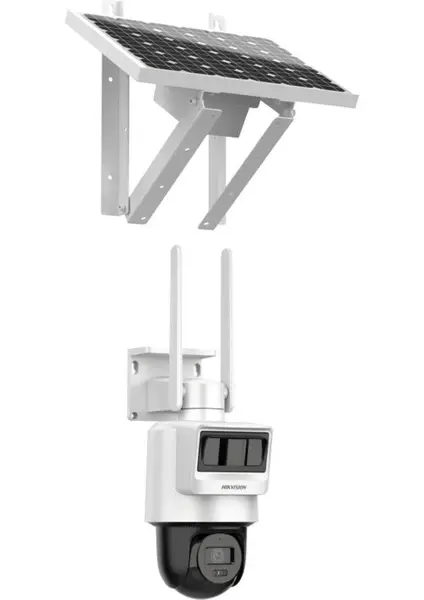 HIKVISION DS-2DE2C200IWG-K/4G/C05S10 2 MP 2.8MM LENS 4G LTE IP SOLAR PT KAMERA