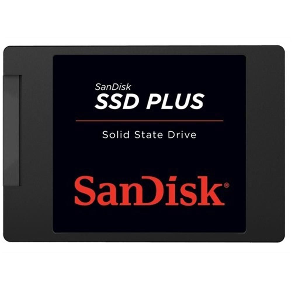 Sandisk 240GB 7mm SATA 3 SSD Plus (530MB/s Okuma - 440MB/s Yazma) (SDSSDA-240G-G26)