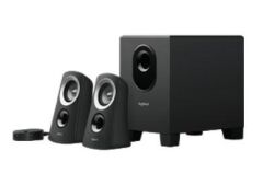 LOGITECH Z313 980‑000413 25 W RMS 50 W Peak 2+1 Multimedya Hoparlör Sistemi Siyah – 3.5 mm Giriş, Kulaklık Jakı, Wired Kontrol Podlu