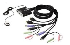 Aten CS692 2 Port USB 2.0 HDMI KVMP Switch with Remote Port Selector