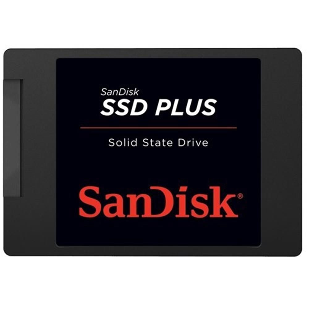 Sandisk SSD Plus 480GB 2.5'' SATA 3 SSD (Okuma 530MB/s - Yazma 445MB/s) SDSSDA-480G-G26