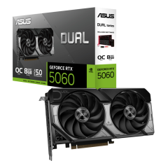 8 GB ASUS DUAL-RTX5060-O8G RTX 5060 GDDR7 128Bit Ekran Kartı