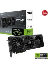 ASUS GEFORCE PRIME-RTX5070TI-O16G 16GB GDDR7 256BIT 1XHDMI 3XDP EKRAN KARTI