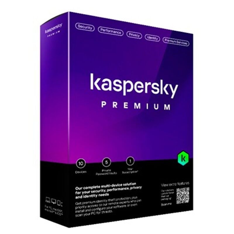 Kaspersky Premium 3 Kullanıcı 1 Yıl Süreli Elektronik Lisans (ESD)