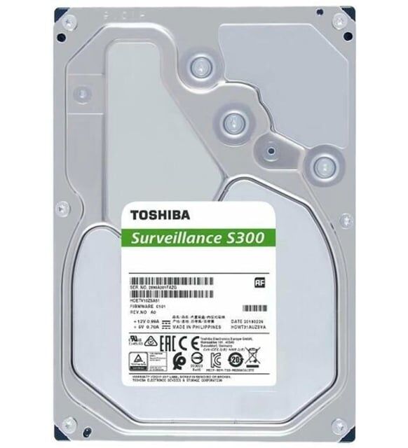 Toshiba 3,5'' S300 6TB 256MB 5400RPM HDWT860UZSVA