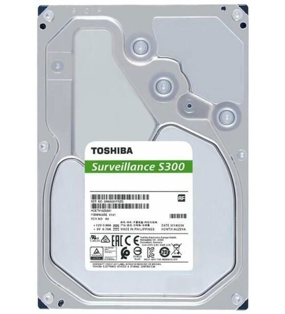 Toshiba 3,5'' S300 6TB 256MB 5400RPM HDWT860UZSVA