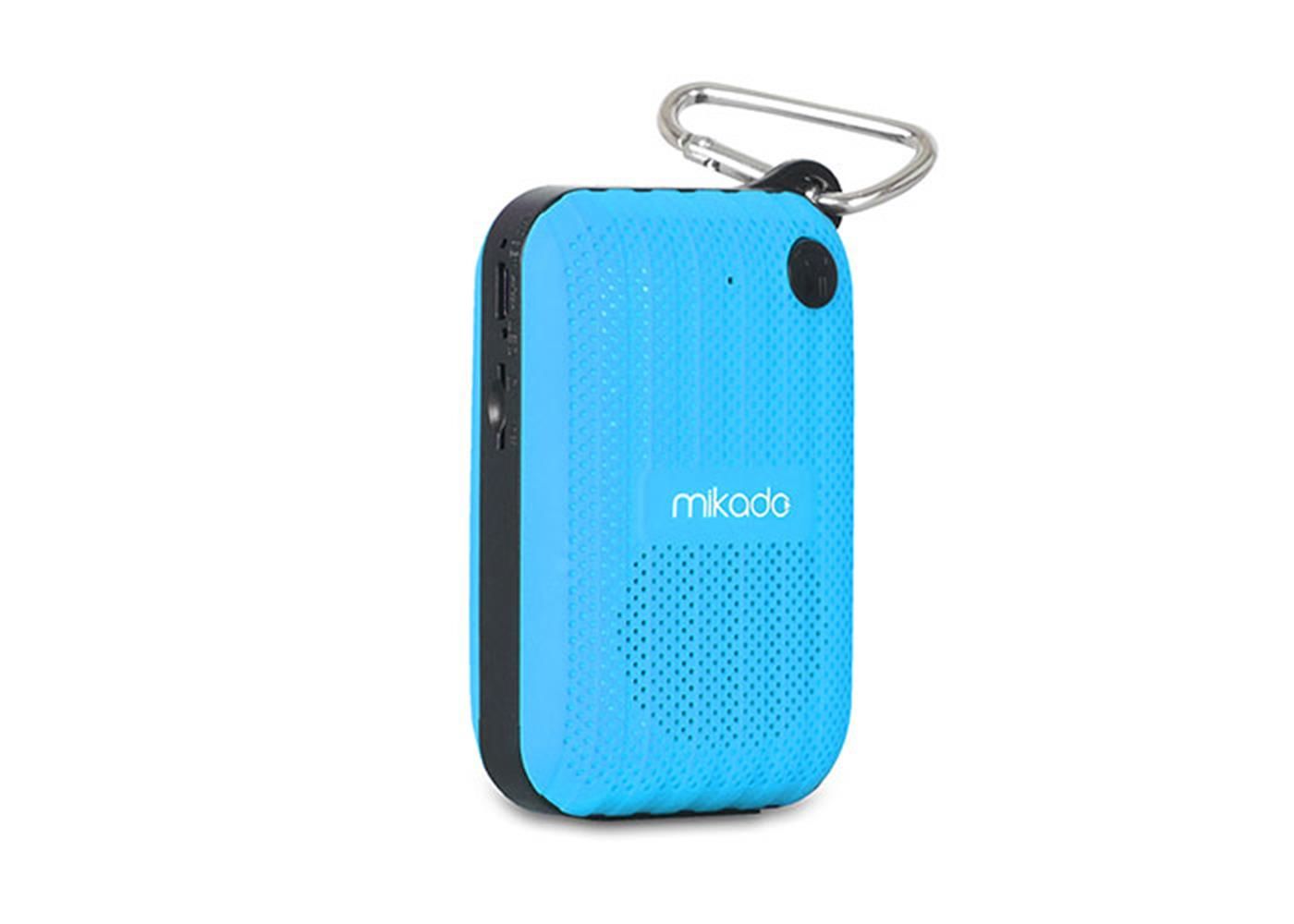 Mikado MD-22BT Mavi TF Kart + FM Destekli Bluetooth Speaker
