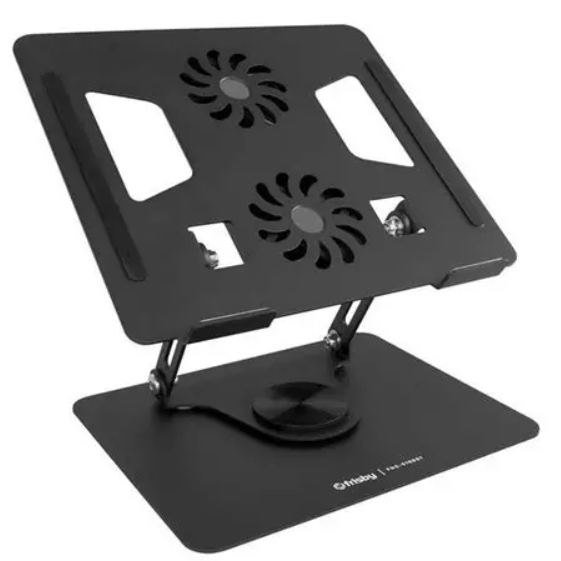 Frisby FNC-5165ST Katlanabilir Alüminyum Notebook ve Laptop Standı, Siyah, 10 inç – 15.6 inç Uyumlu