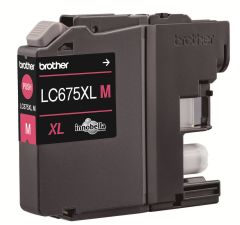 Brother LC675XLM Magenta (Macenta) Yüksek Kapasiteli Orijinal Mürekkep Kartuşu (1.200 Sayfa)