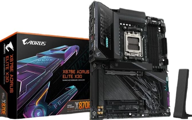 GIGABYTE X870E AORUS ELITE X DDR5 8000Mhz HDMI/DP ATX AM5