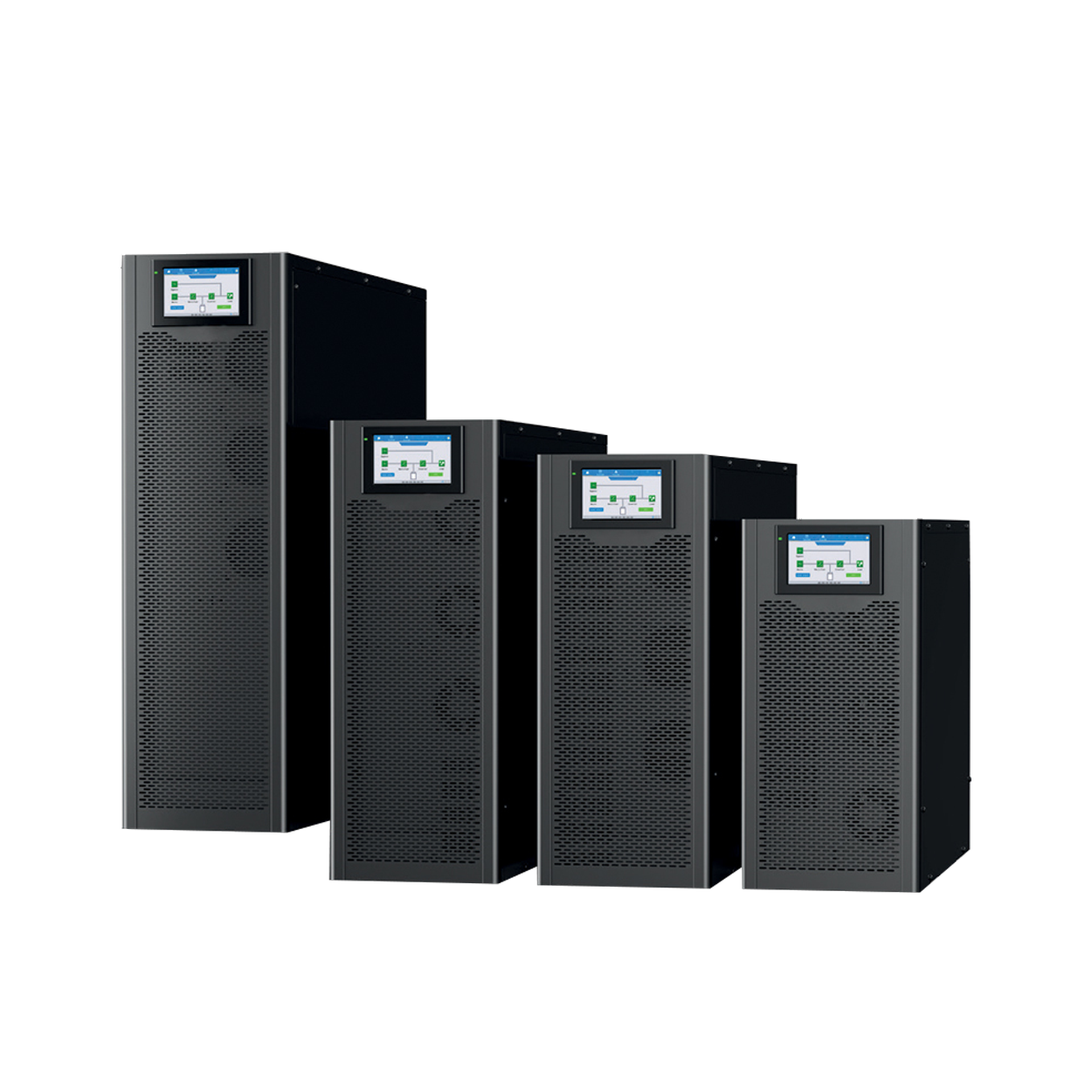 Tescom Teos+ 30 kVA (60x9Ah) 3 Faz Giriş / 3 Faz Çıkış Online Kesintisiz Güç Kaynağı