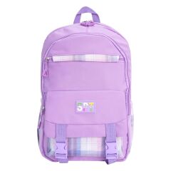 Heybee QQ01 Su Geçirmez Mor Çocuk Okul Çantası
