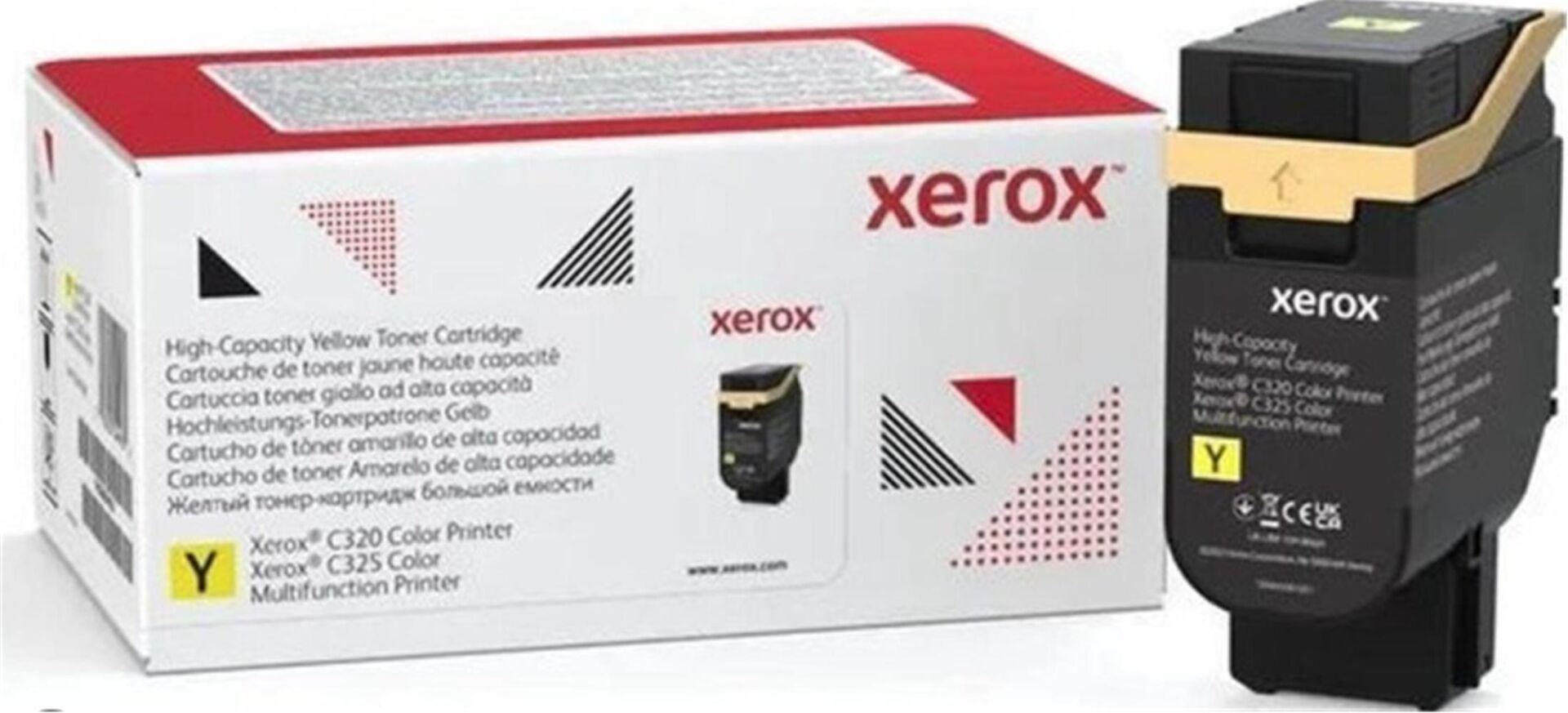 Xerox C320, C325 Uyumlu Sarı (Yellow) Yüksek Kapasiteli Orijinal Toner Kartuşu - 5.500 Sayfa (006R04834)