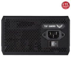 ASUS TUF GAMING 550B 80+ Bronze 550W ATX12V Aktif PFC 6‑Yıl Garantili Askeri Sınıf Bileşenli Çift Rulmanlı 135 mm Fanlı 550W PSU