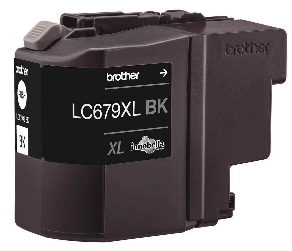 Brother LC679XLBK Yüksek Kapasiteli Siyah (Black) Mürekkep Kartuşu - MFC-J2320 / MFC-J2720 InkBenefit 2.400 Sayfa