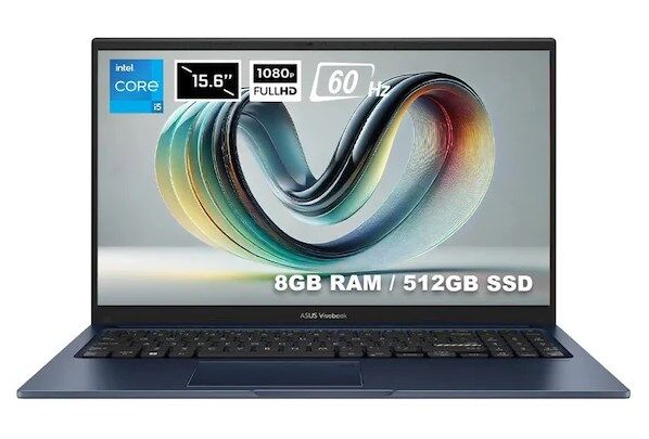 Asus Vivobook 15 X1504VA-NJ2405 Intel Core i5-1334U 8GB RAM 512GB SSD 15.6 inç FHD FreeDOS Taşınabilir Bilgisayar