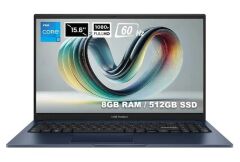 Asus Vivobook 15 X1504VA-NJ2405 Intel Core i5-1334U 8GB RAM 512GB SSD 15.6 inç FHD FreeDOS Taşınabilir Bilgisayar