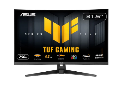 ASUS TUF Gaming VG32VQM5B 31.5'' Curved FHD 0.5ms 250Hz 300cd/m² Gaming Monitör (DP / HDMI)