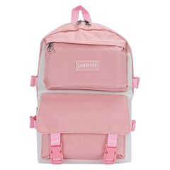 Heybee XY01 Su Geçirmez Pembe Çocuk Okul Çantası
