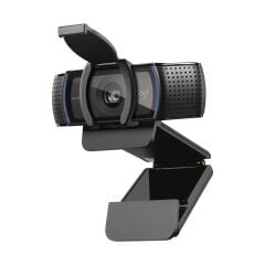 LOGITECH C920S HD Pro Webcam Siyah 960‑001252 Full HD 1080p/30fps Cam + Otomatik Odaklama CMOS Lens + Dual Stereo Mikrofon + USB-A + Gizlilik Kapaklı
