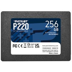 Patriot P220 256GB 2.5'' SATA III 6Gb/s SSD (P220S256G25)