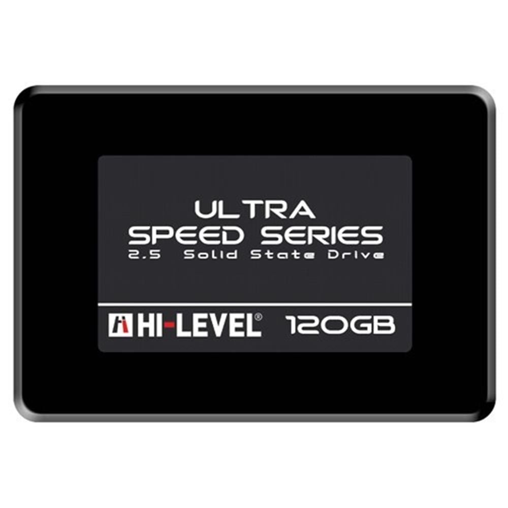 Hi-Level HLV-SSD30ULT-120G 120GB 2.5'' SATA III SSD (Okuma 550MB/s - Yazma 530MB/s) Kızaksız Ultra Seri